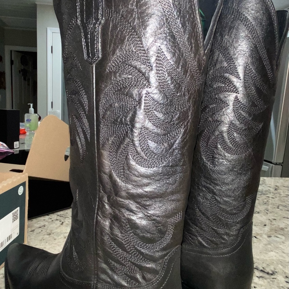 Tecovas Black Annie Boots